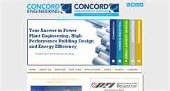 Desktop Screenshot of concord-engineering.com